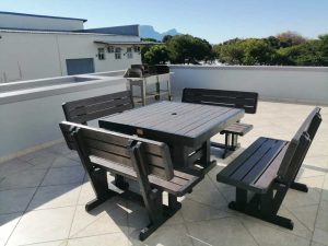 Helderberg Lapa Set - Garden Benches - Outdoor Furniture manufactured from recycled plastics