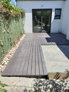 Decking - Outdoor Structures manufactured from recycled plastics.