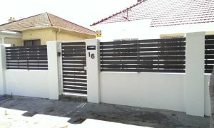 Gate and Walling - Outdoor Structures manufactured from recycled plastics.
