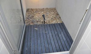 Shower Duck-boarding - Outdoor Structures manufactured from recycled plastics.