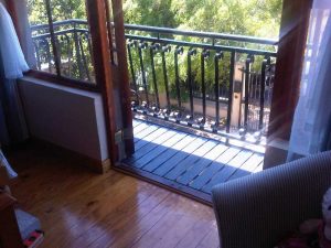 Juliette Balcony Decking - Outdoor Structures manufactured from recycled plastics.